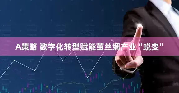 A策略 数字化转型赋能茧丝绸产业“蜕变”