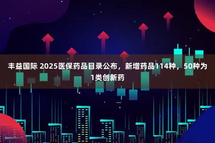丰益国际 2025医保药品目录公布，新增药品114种，50种为1类创新药